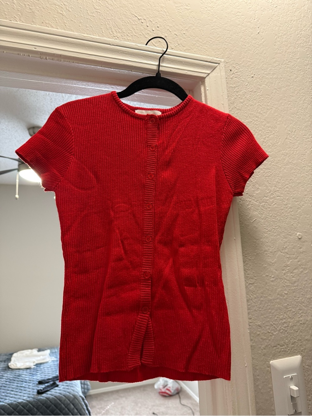 Ribbed knit top
